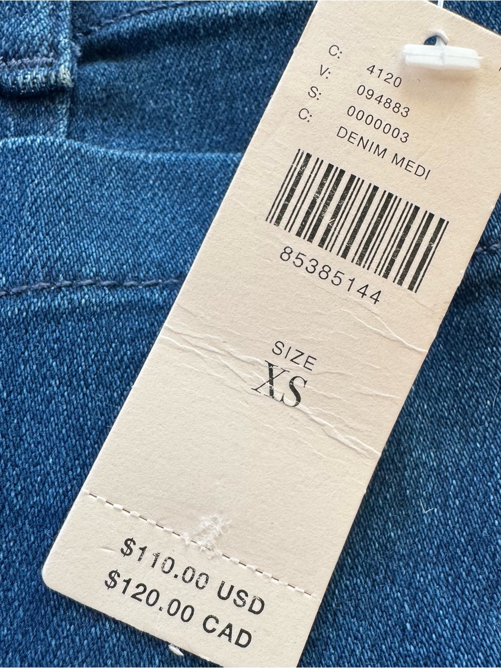 NWT Anthropology Maeve Midi Jean Denim Skirt | Size XS - Picture 4 of 4